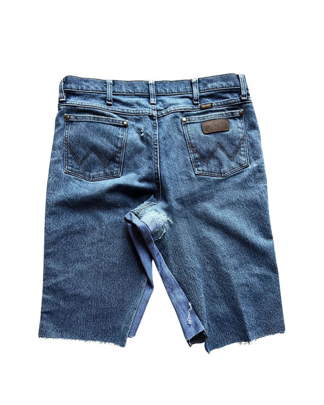 BANNED THREADWRECK DENIM SHORTS