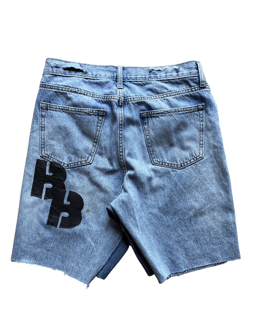 BANNED RUSTPATCH DENIM SHORTS