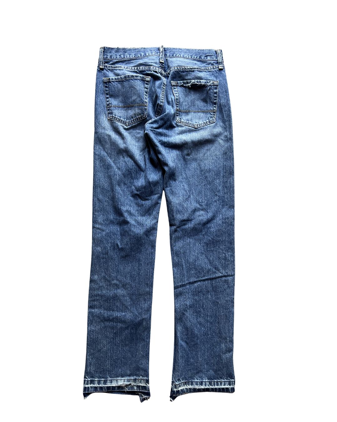 BANNED MERROWED DENIM SHORTS
