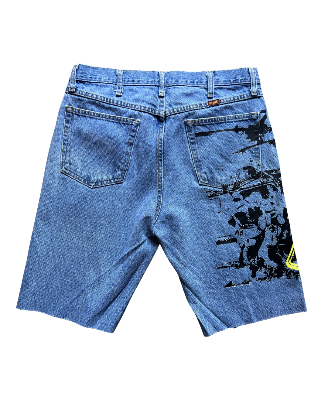 BANNED FIELD ISSUE DENIM SHORTS