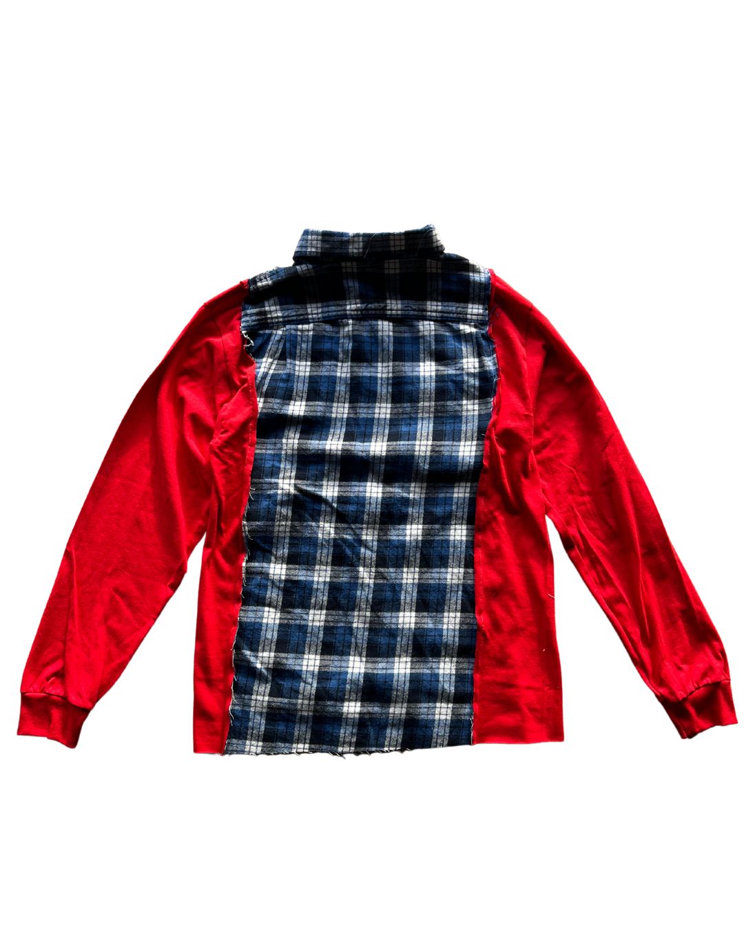 SPLIT "HARD TO DEAL" PATCHWORK FLANNEL