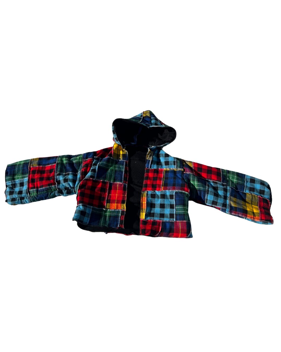 BANNED FLANNEL PUFFER JACKET