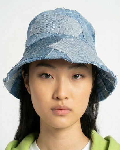 BANNED PATCHWORK DENIM BUCKET